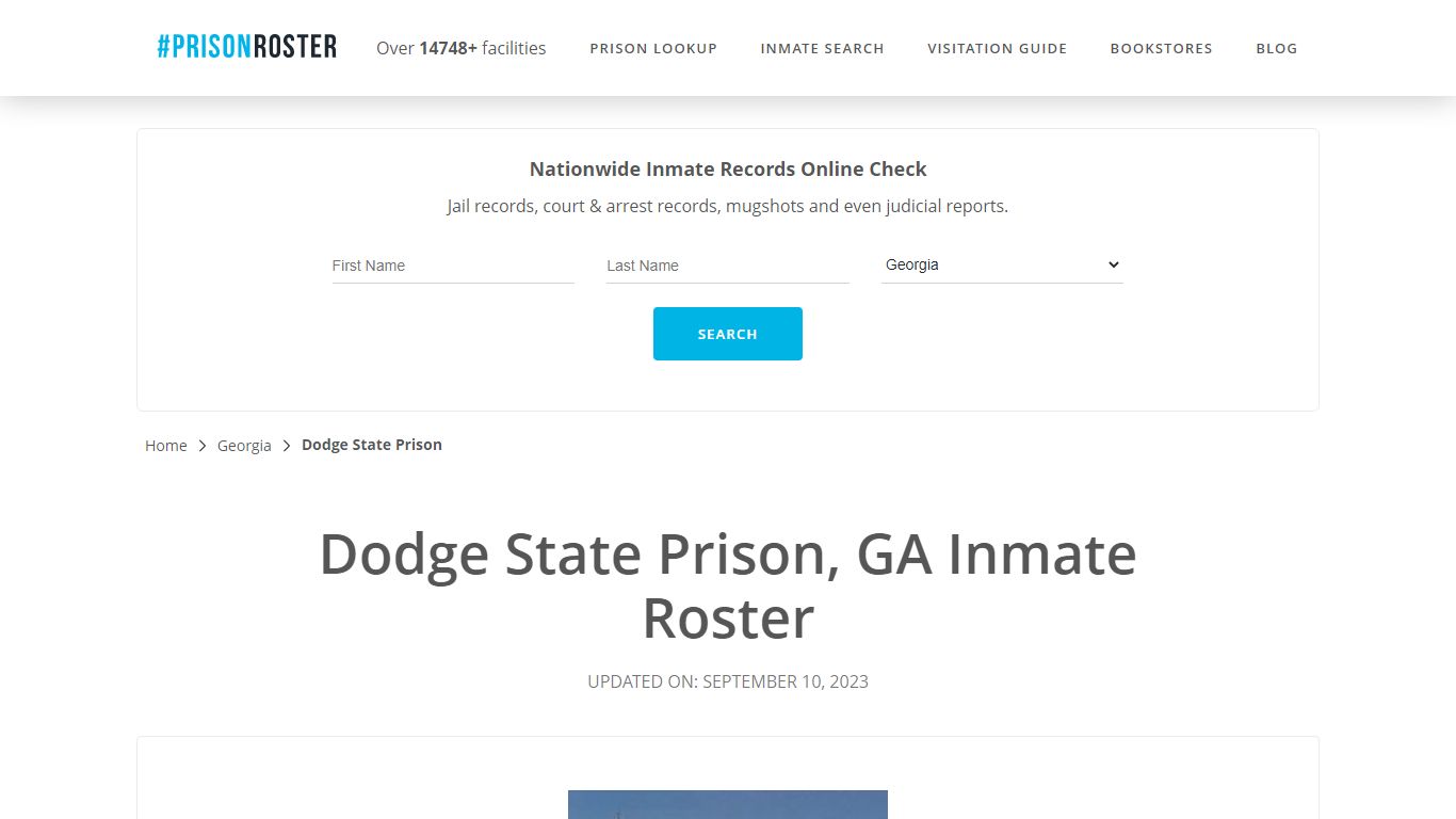 Dodge State Prison, GA Inmate Roster - Prisonroster